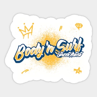 BODY´N SURF 6 Sticker